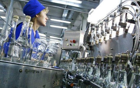 В Украине сократилось производство водки