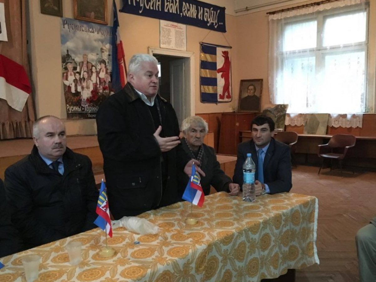 В Мукачево разработан законопроект о национально-культурной автономии русин Закарпатья