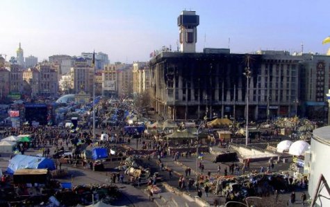 Восстановление Дома профсоюзов после Майдана планируют завершить в 2017 году