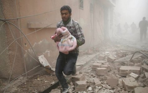 Число жертв ракетных обстрелов в Сирии выросло до 45
