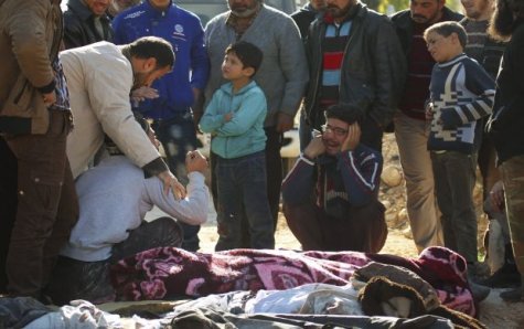 Сирийские ВВС сбросили бочки с отравляющим газом на мирных жителей