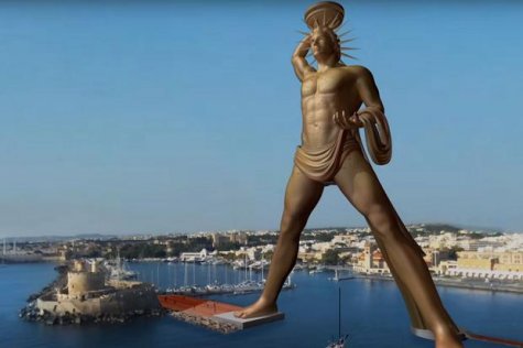 В Греции собираются воссоздать статую Колосса Родосского