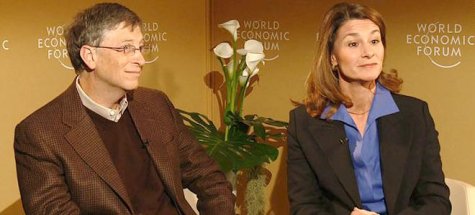 Билл Гейтс с супругой возглавили мировой рейтинг самой богатой пары