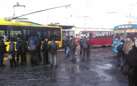 В Сумах водители общественного транспорта объявили забастовку