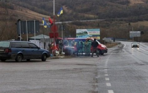 Движение российских грузовиков на Закарпатье почти прекратилось