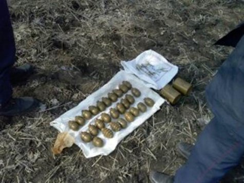 В Днепропетровской области СБУ нашла тайник с гранатами