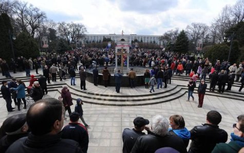 В Молдове состоялся марш за объединение с Румынией