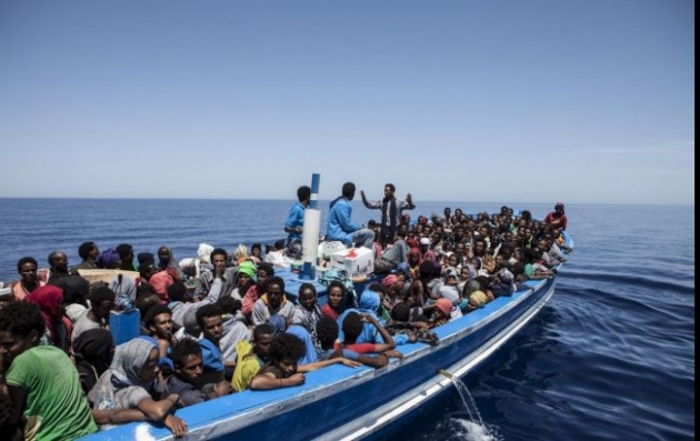 Только за 4 дня в Средиземном море были спасены более 7 тысяч беженцев