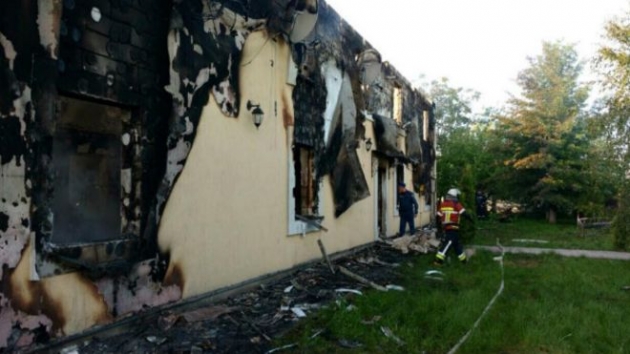 Озвучена предварительная версия возникновения пожара в доме престарелых под Киевом