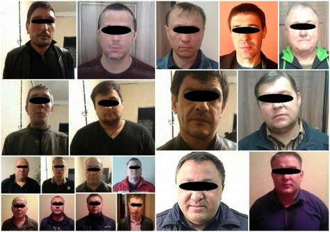 В Днепропетровске полиция задержала 12 криминальных "авторитетов"
