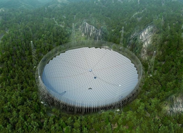 В Китае запустят крупнейший в мире радиотелескоп