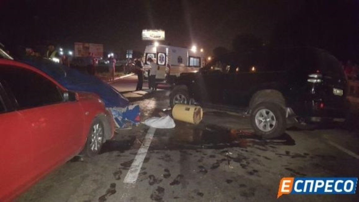 Пьяный водитель на Кольцевой дороге Киева спровоцировал ДТП