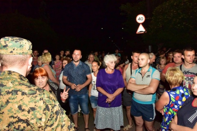 Зачинщиков беспорядков в Торецке отправили на общественные работы