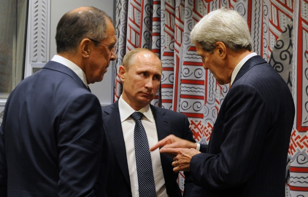Путин и Керри обсудят ситуацию в Украине и Сирии