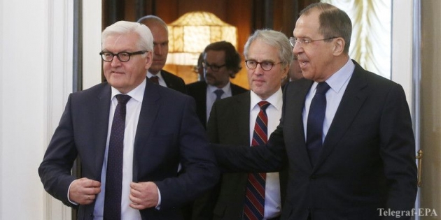 Штайнмайер и Лавров обсудили ситуацию на Донбассе