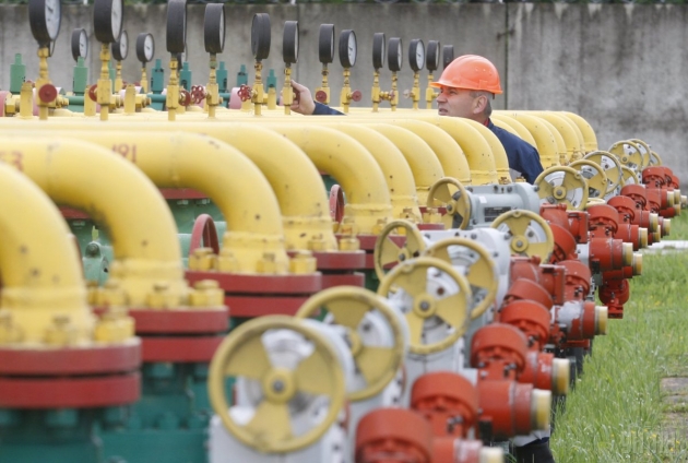 Украина заполнила хранилища газа почти до 13 млрд кубов