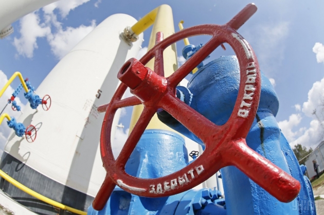 Запасы газа в украинских хранилищах за неделю выросли на 3,4%