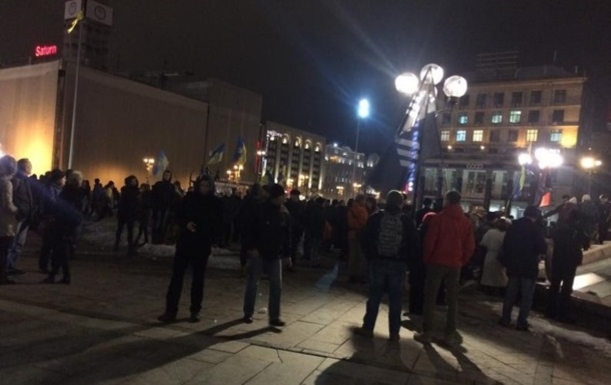 В Киеве полиция после погромов никого не задержала