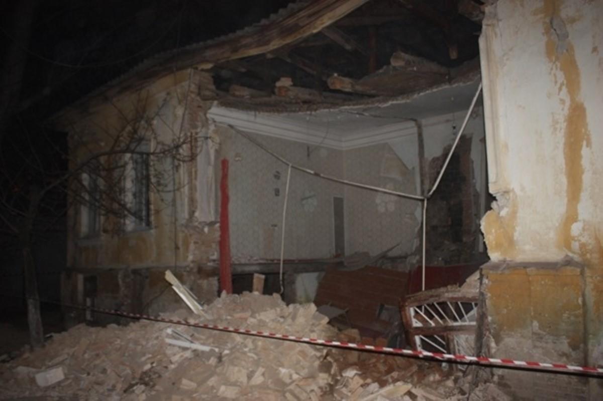 В Кропивницком обрушился жилой дом