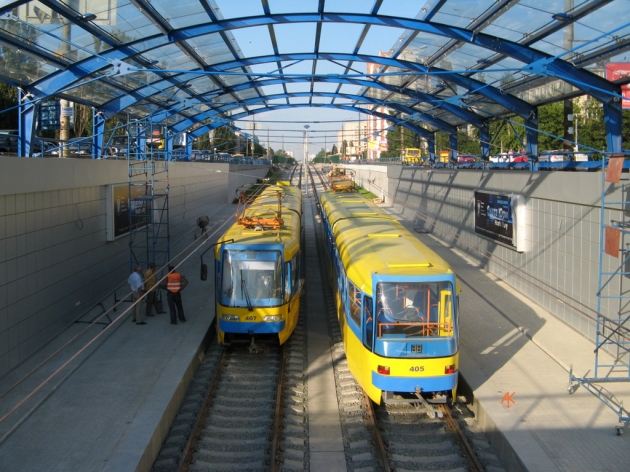 В Киеве появится новая трамвайная линия