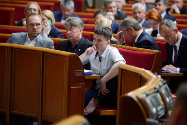 В Раде требуют наказать Савченко