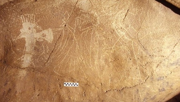 В Китае обнаружены древние наскальные рисунки арабских скакунов