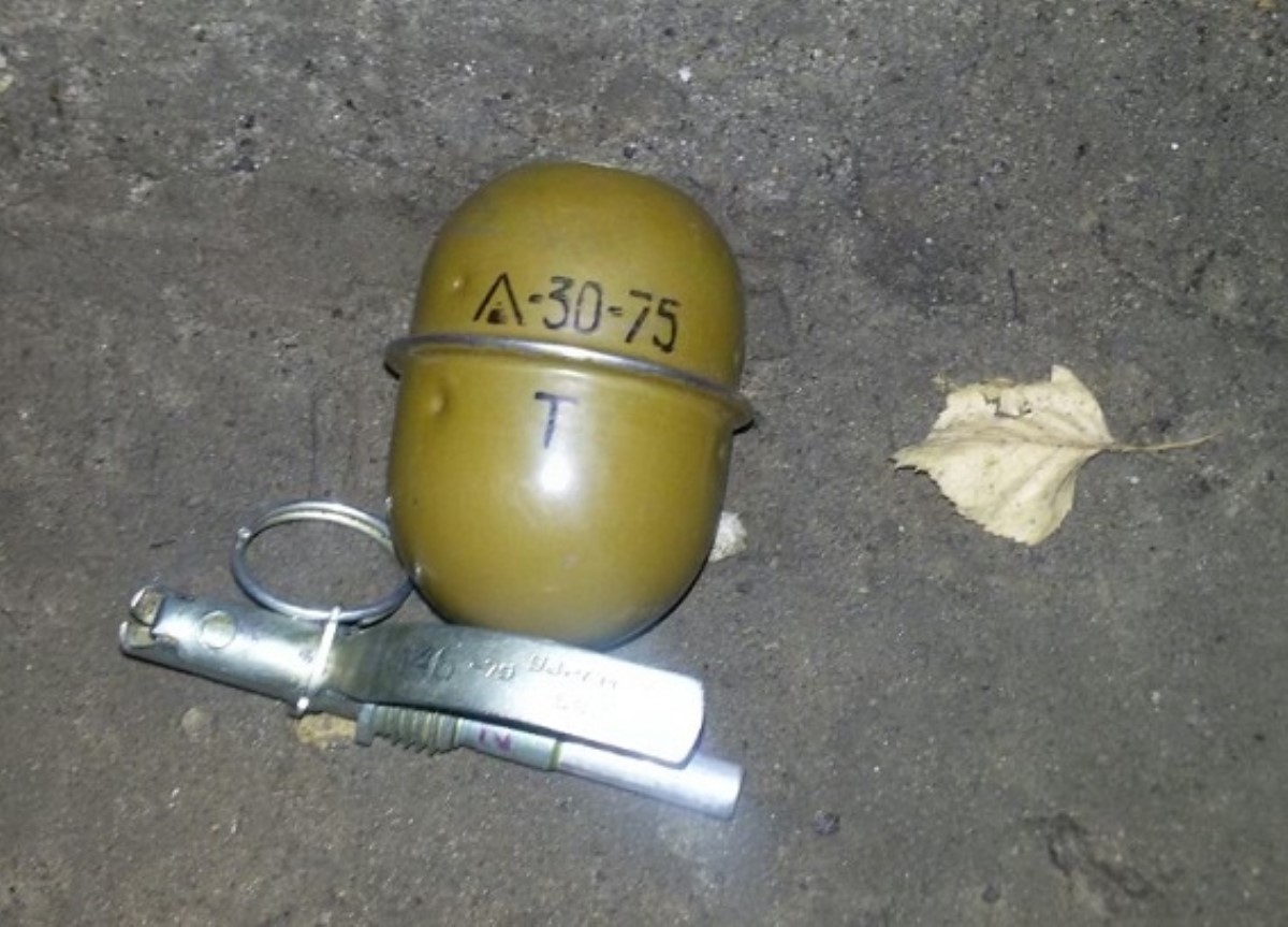 В Харьковской области мужчина решил похвастаться гранатой и выдернул чеку...