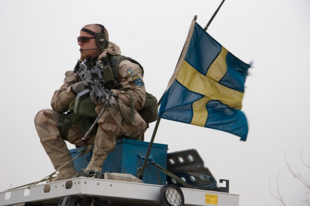 Швеция возобновила всеобщую воинскую повинность