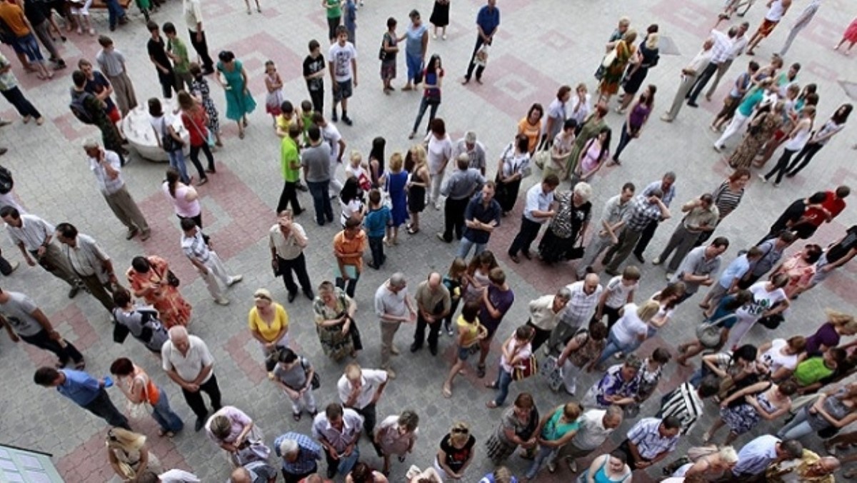 Население Украины за два месяца сократилось на 43 тыс. человек