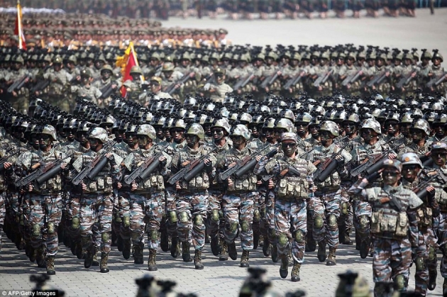 Как прошел военный парад в Северной Корее