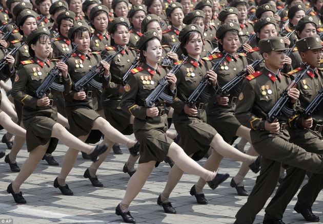 Как прошел военный парад в Северной Корее