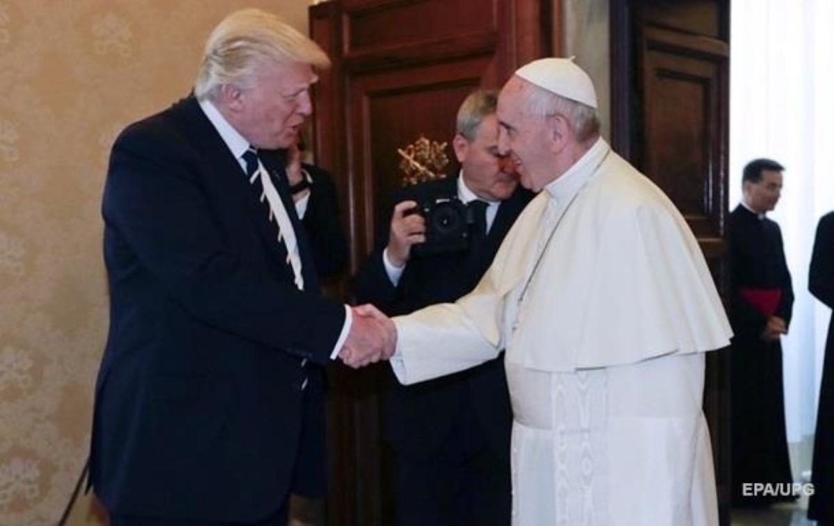 Трамп прибыл в Ватикан на аудиенцию к Папе Римскому