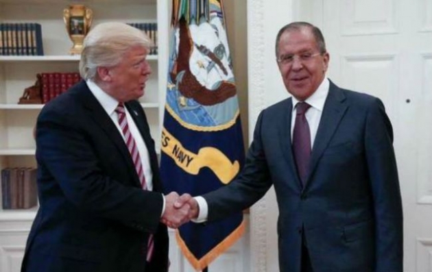 В Белом доме не ожидали, что СМИ обнародуют фото Лаврова с Трампом
