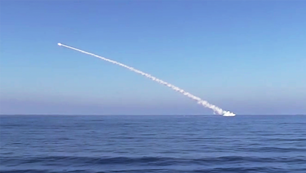 Российский флот обстрелял сирийскую Пальмиру