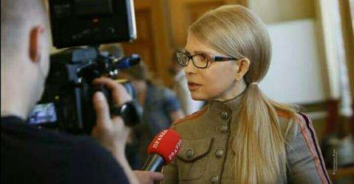 Тимошенко сколихнула соцмережі новим іміджем у стилі “мілітарі”