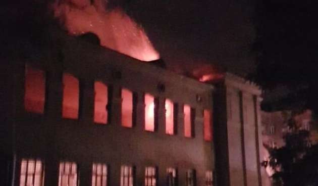 В Одессе произошел взрыв в здании Минобороны