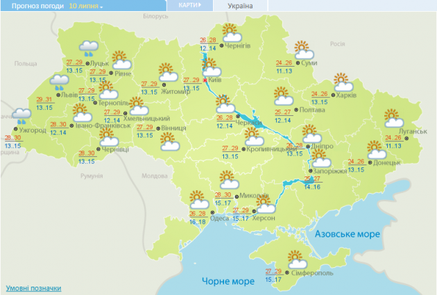 Синоптики предупредили о возвращении в Украину жары