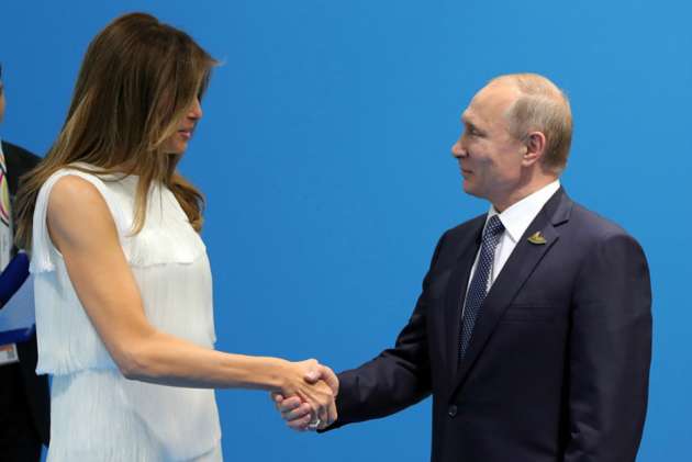 Промелькнула искра: в Кремле увидели симпатию Путина к супруге Трампа