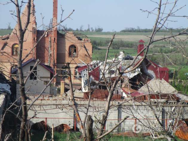 Разруха и бродячие псы: фото руин элитного поселка под Донецком