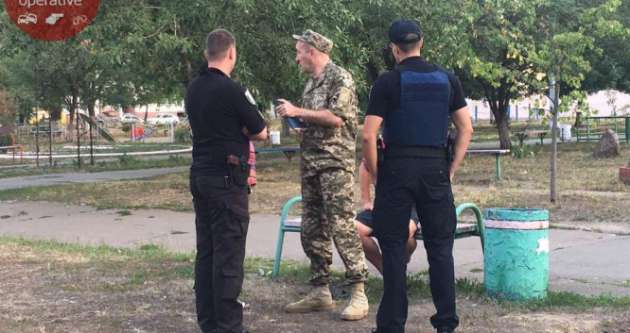 Пьяный "полковник Минобороны" устроил дебош в Киеве