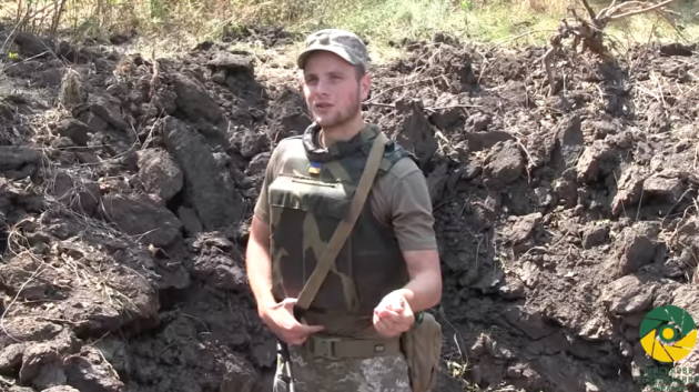 Боевики "ЛНР" начали применять неизвестное тяжелое вооружение фугасного типа
