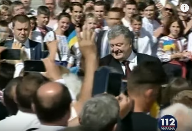 Порошенко посетил Львовщину: как встречали президента