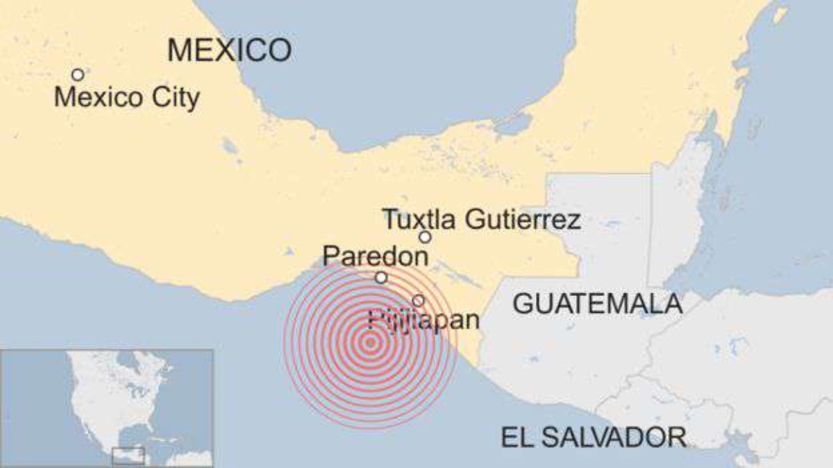 В Мексике произошло землетрясение в 8 баллов. Региону грозят цунами
