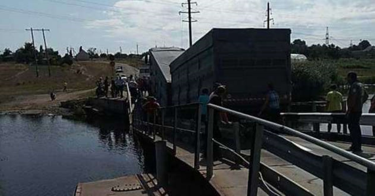 На Николаевщине рухнул мост через Ингул