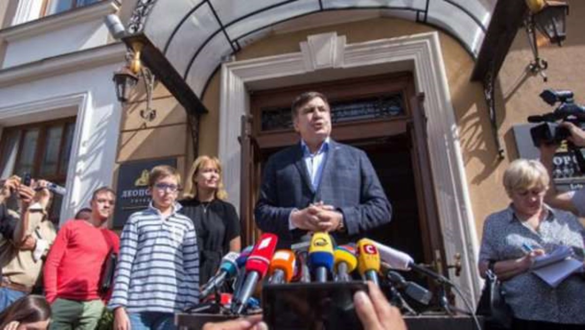 "Лживая пропаганда!": Саакашвили заявил, что ничего не нарушал