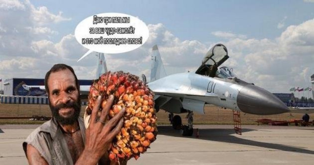 СУ-35 в обмен на пальмовое масло – гениальный менеджмент “сверхдержавы”!