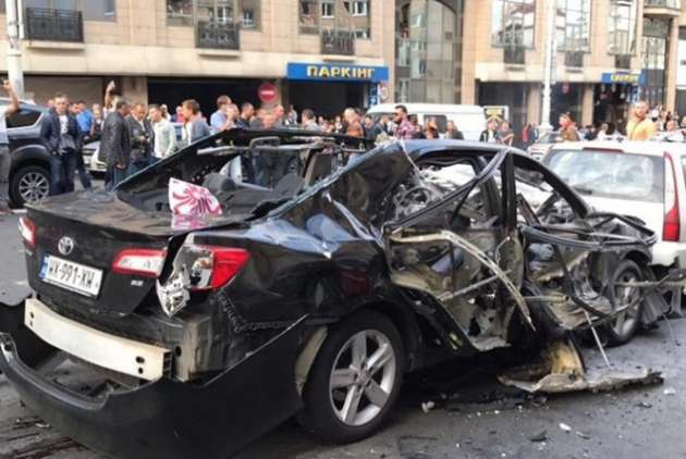 Взрыв в центре Киева: в МВД назвали три основные версии