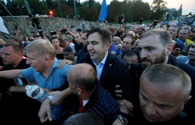 Прорыв Саакашвили в Украину: в штабе АТО отреагировали