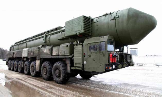 Россия провела испытания межконтинентальной баллистической ракеты «Ярс»