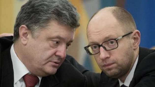 Команды Порошенко и Яценюка могут объединиться в одну партию